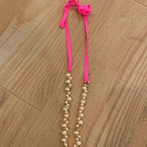 Crewcuts Pink and Gold Beaded Necklace